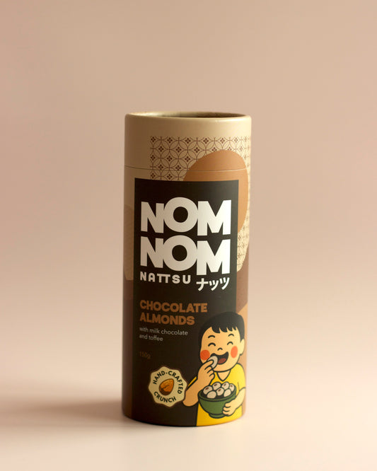 Cocoa Milk Chocolate Almonds – Premium Gift Canister 150g